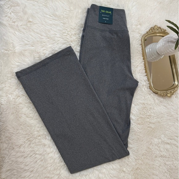 tek gear Pants - Tek Gear Essential Soft High-Rise Bootcut Yoga Pants Charcoal Gray Small NWT